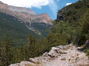 Cesta GR (i se značením) skrz Val de Ordessa