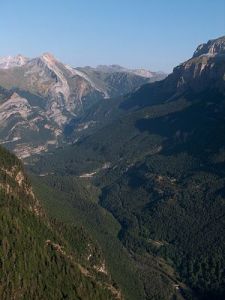 Začátek údolí Val de Ordessa